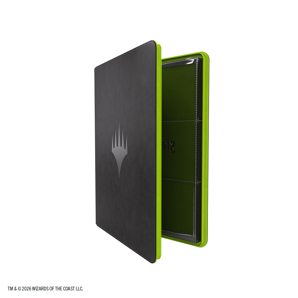 Magic: The Gathering | Secrets of Strixhaven Prime Zip-Up Album 18-Pocket - Black/Green