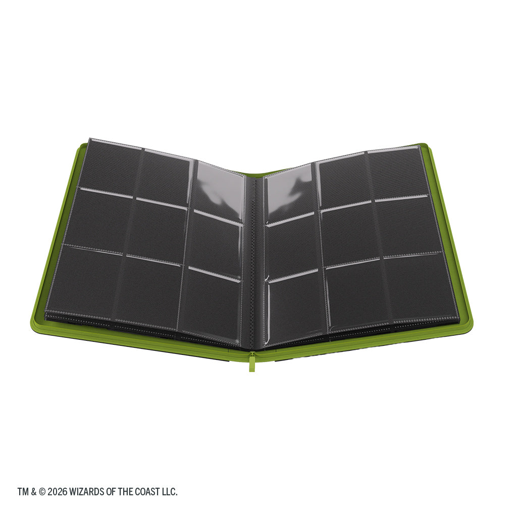 Magic: The Gathering | Secrets of Strixhaven Prime Zip-Up Album 18-Pocket - Black/Green