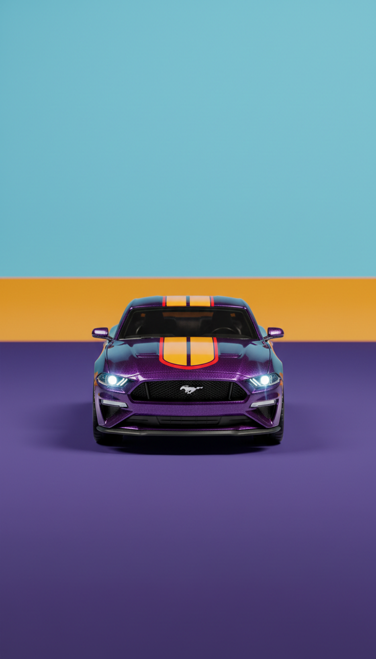Hot Wheels 2024 Ford Mustang GT Die-Cast Car