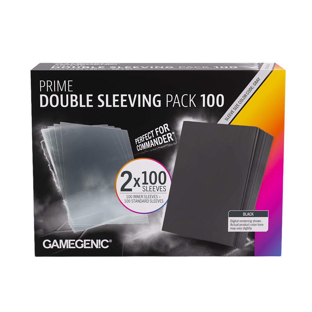 Prime Double Sleeving Pack 100 66x91
