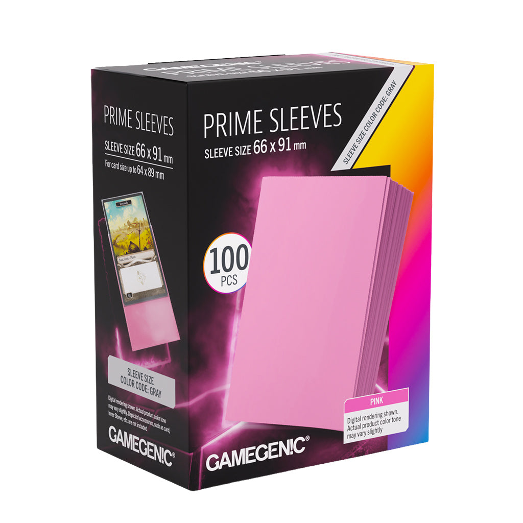 Prime Sleeves Pink 66x91