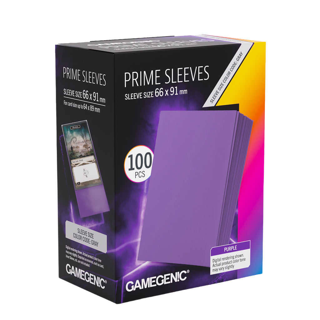 Prime Sleeves Purple 66x91