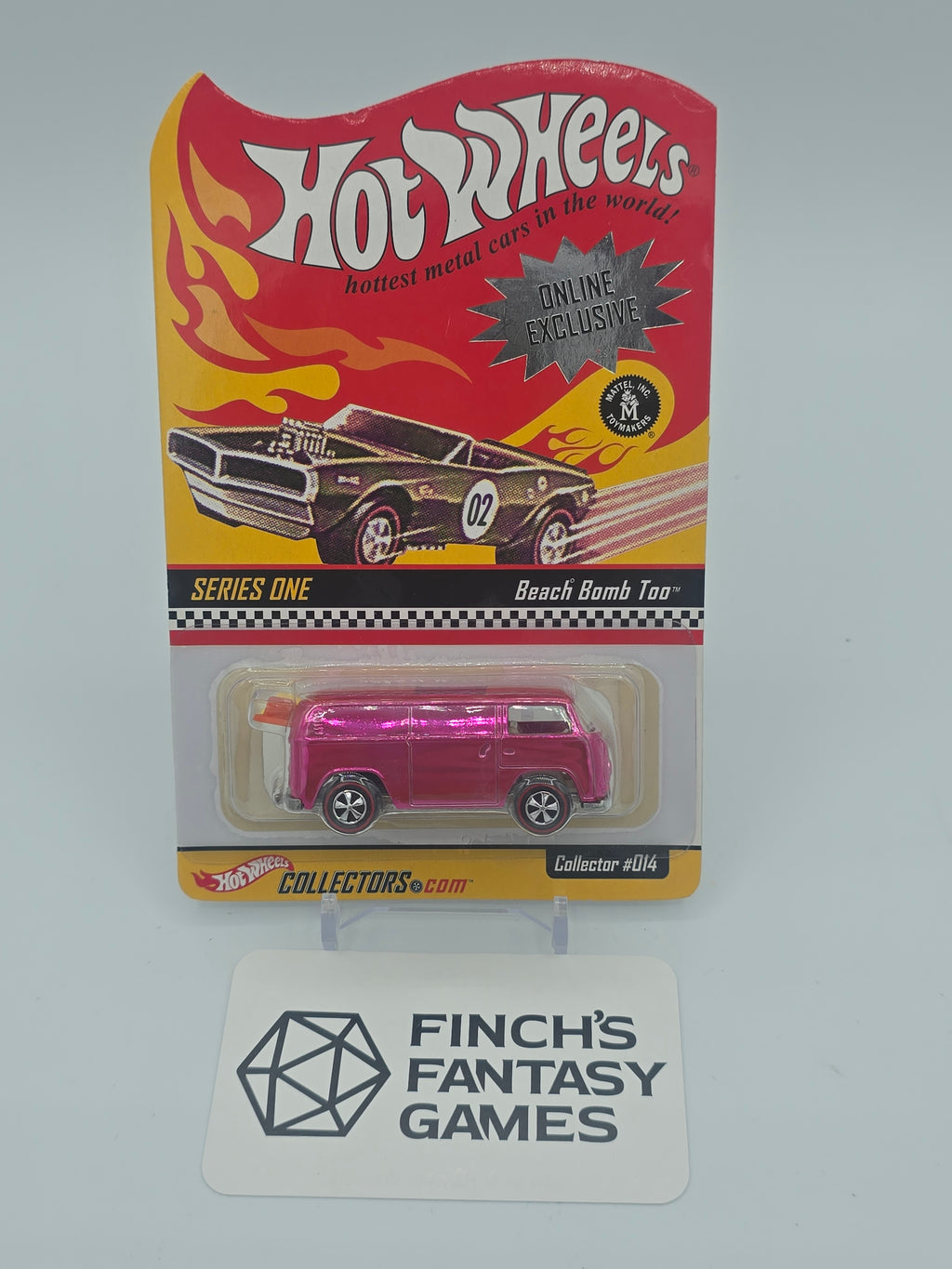 🚦Hot Wheels 2002 RLC Red Line Club Beach Bomb Too - Magenta - Series 1 - #8328/10,000