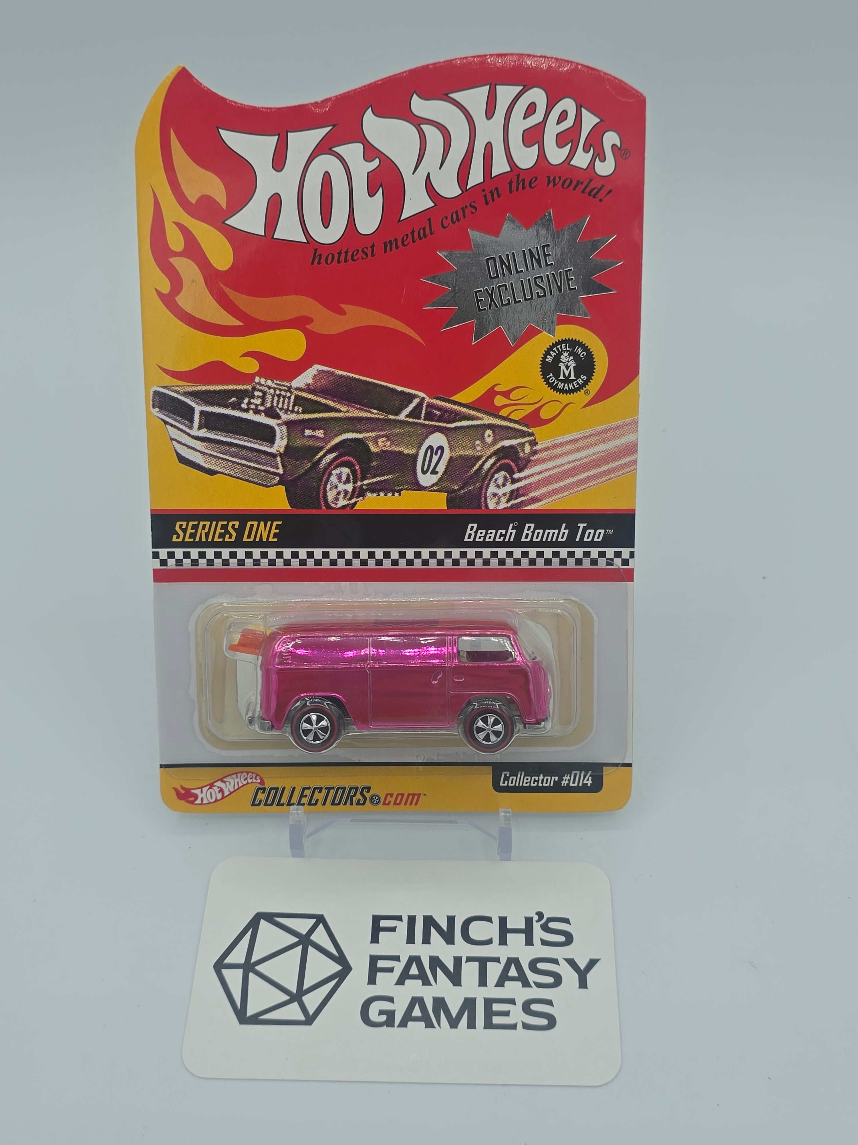 🚦Hot Wheels 2002 RLC Red Line Club Beach Bomb Too - Magenta - Series 1 - #8328/10,000