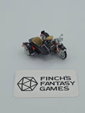 Hot Wheels 1948 Harley-Davidson Panhead with Sidecar, Red Line Club exclusive.