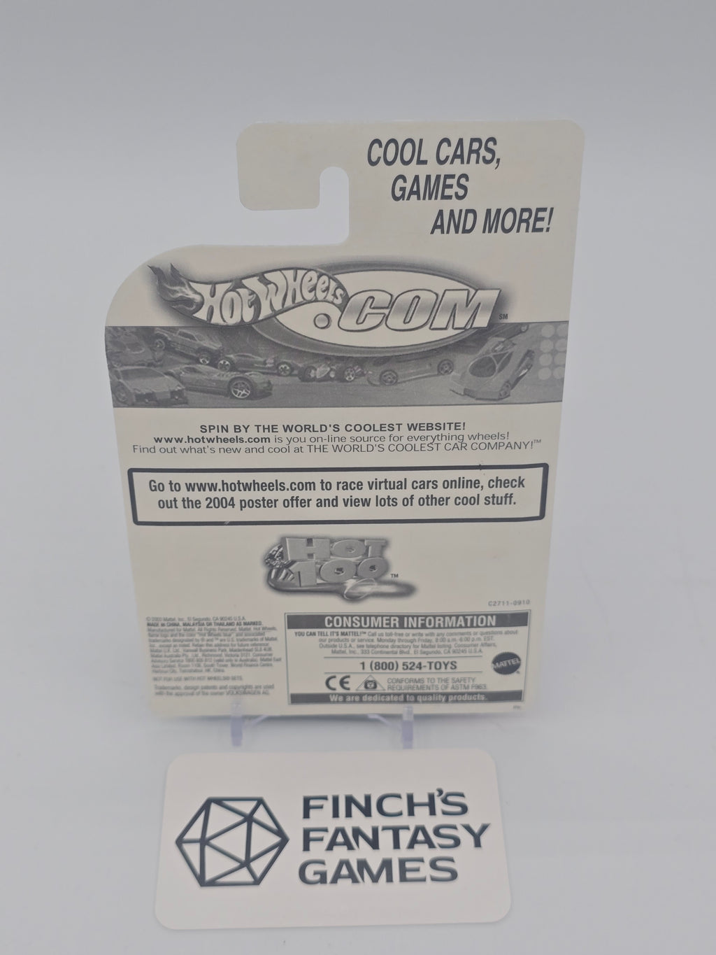 HOT WHEELS 2004 FIRST EDITIONS CUSTOMIZED VW DRAG TRUCK