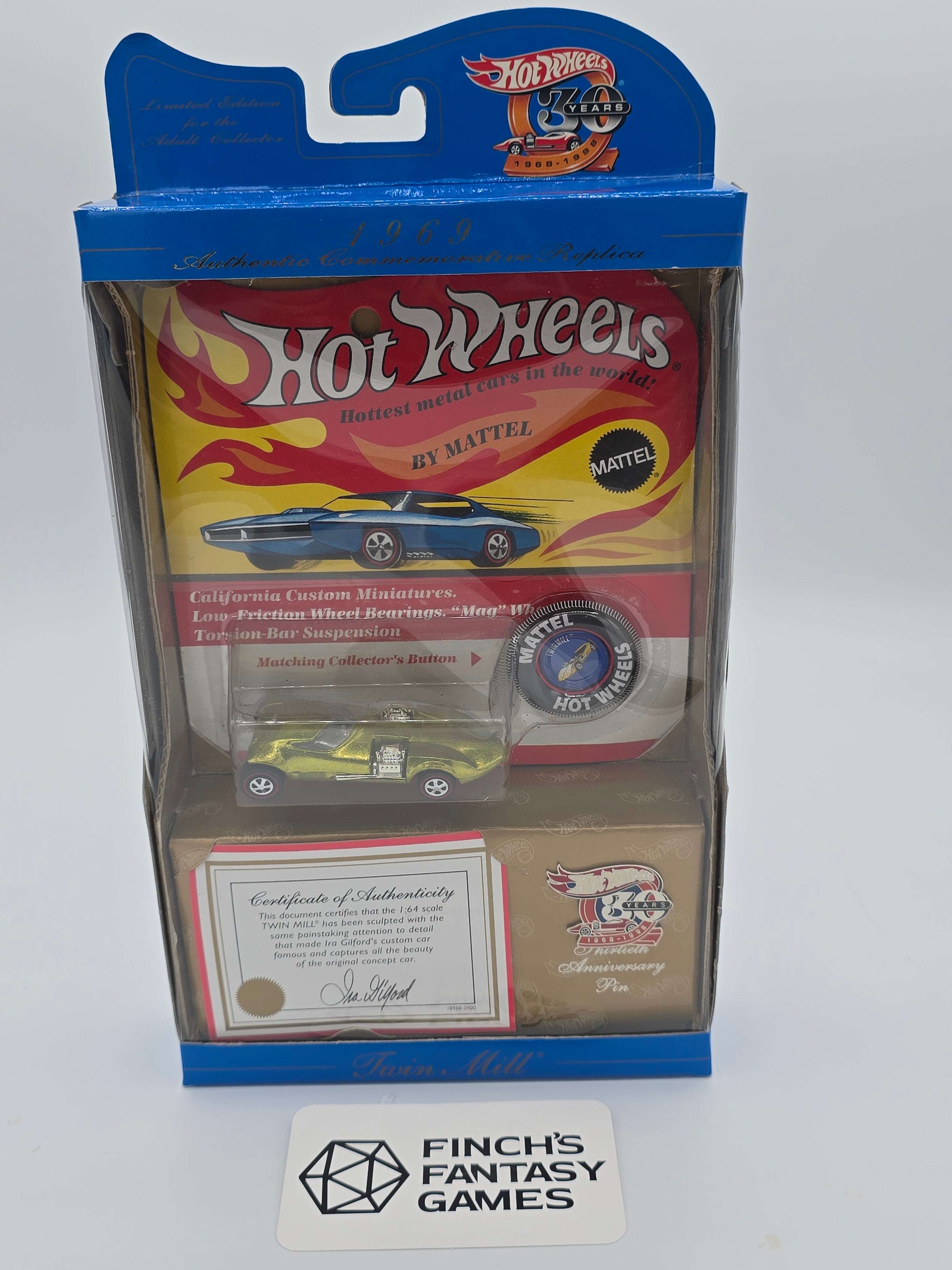Hot Wheels 30th Anniversary 1969 Commemorative Replica Twin Mill