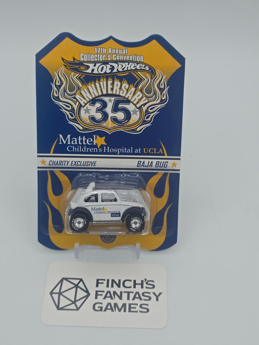 Hot Wheels 2003 17th Convention UCLA Children's Hospital Charity Baja Bug B15 #1340/4000