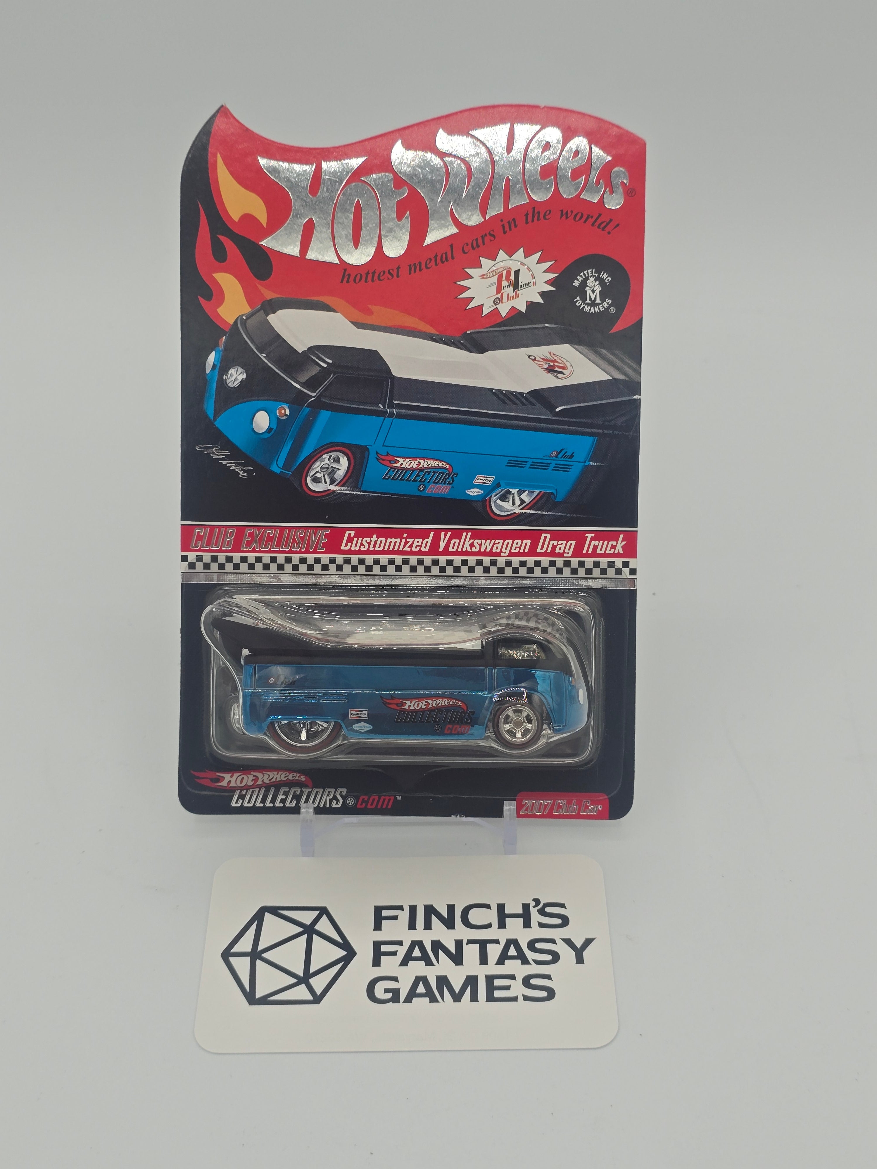Hot Wheels RLC 2007 Club Exclusive Customized Volkswagen Drag Truck #5965/6000