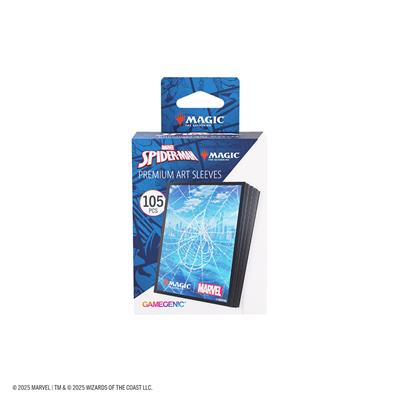 Magic: The Gathering | Marvel's Spider-Man Premium Art Sleeves - Spider-Man Island