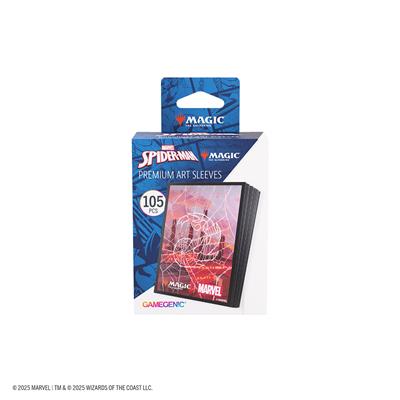 Magic: The Gathering | Marvel's Spider-Man Premium Art Sleeves - Spider-Man Mountain