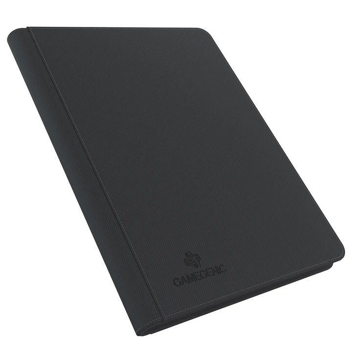 Zip-Up Ring-Binder Slim: Black